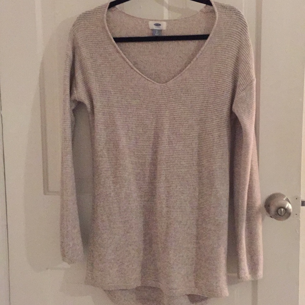 Beautiful taupe knit sweater